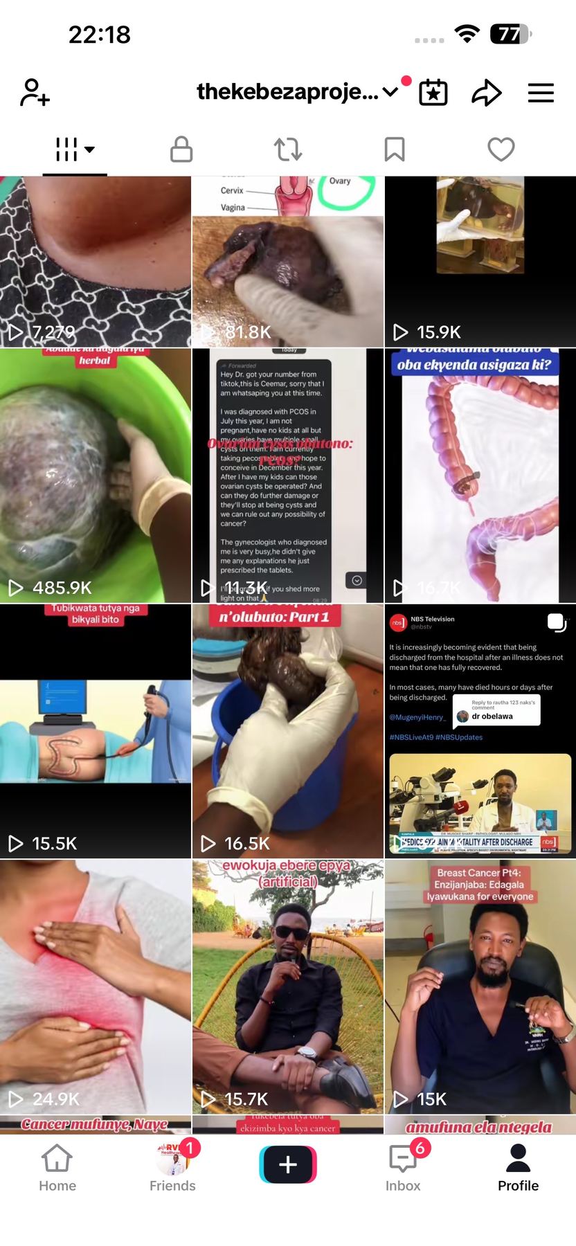 Kebeza Luganda screening and symptom education